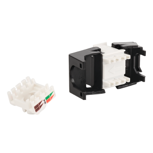 Модуль Keystone ToolLess, RJ45, неэкранированный, кат.6, без шторки, 180 градусов